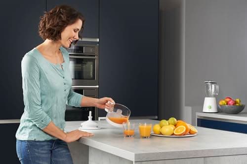 Braun Electric Citrus Press CJ3000WH, Bowl 350 ml, 20 W, Orange Juice, Lemon, Grapefruit, White - Image 6