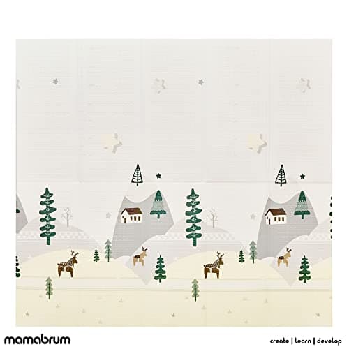 Mamabrum baby play mat 200 x 180 x 1 cm foldable foam mat waterproof portable child safe non-toxic thicker bigger - Image 4