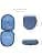 XANAD Hard Protective Case for Sony WH-CH520 / JBL Tune 520BT Wireless Bluetooth Headphones Dark Blue - Image 3