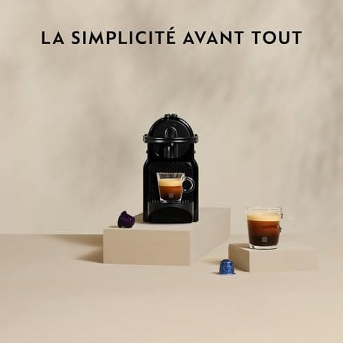 De'Longhi Nespresso Inissia EN80.CW Automatic Coffee Machine, Single Cup Capsule Machine, Welcome Set Included, Compact Design, 19 Bars, 1260 W, Vanilla Cream - Image 7
