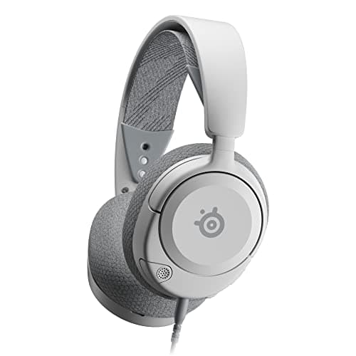 SteelSeries Arctis Nova 1 Multi-System Gaming Headset — Hi-Fi with Drivers — 360° Space Sound — Memory Foam Ear Pads — Noise Cancelling Microphone — PC, PS5, PS4, Switch, Xbox - White - Image 2