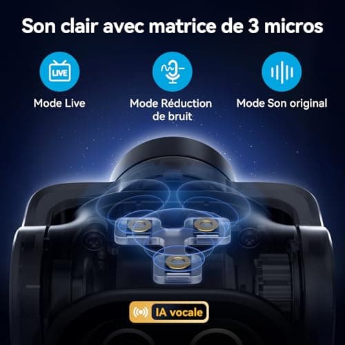 eMeet PIXY Dual Camera 4K AI Powered PTZ Camera AI Tracking 0.2s Quick Focus with Sony Sensor, 3 Microphones, 4K Webcam for Streaming and Compatible with OBS/Twitch/Switch 2 - Image 7