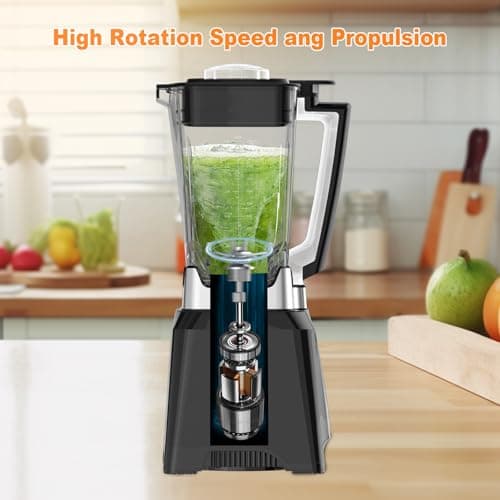 KOTLIE NY-8088EJA Blender grand récipient 2 L, 7 fonctions alimentaires, avec fonction auto-nettoyante (sans chauffage) - Image 6