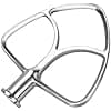 MMOBIEL K45B Stainless Steel Flat Mixer for KitchenAid 4.5-5 Quart Tilt Head Mixer on Stand Artisan & Classic Series by MMOBIEL - Blade Attachment - Dishwasher Safe - Image 2
