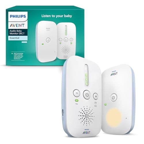 Philips Avent DECT Two-Way Audio Baby Monitor, Interference-Free, 330m Range, 24-Hour Battery Life, Smart ECO Mode, Night Light, SCD503/26 - Image 2