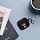 kwmobile Earphone Case Compatible with Samsung Galaxy Buds 3 / Galaxy Buds 3 Pro Case - Silicone Protective Case - White-Black-Black - Image 5