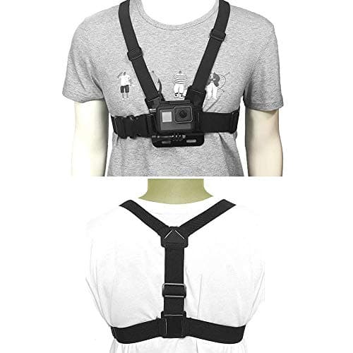 Chesty Mount Adjustable Chest Mount Harness Compatible with GoPro Hero and Action Cameras Sports - Full Chest Strap - Image 7
