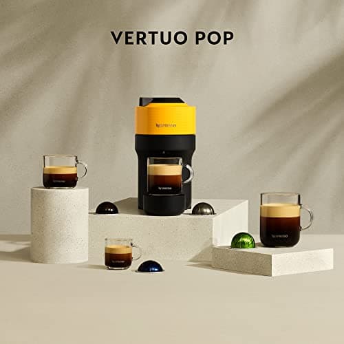 De'Longhi Nespresso Vertuo Pop ENV90.BAE, Coffee Capsule Machine with Milk Frother, Coffee Pod Machine for One Cup, 4 Cup Sizes, Centrifusion Technology, Welcome Kit Included, Black - Image 7