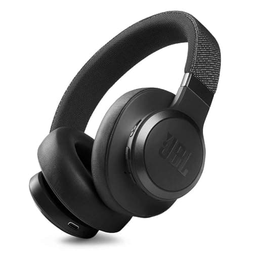 JBL Live 660 NC – Casque audio circum-auriculaire sans fil – Écouteurs Bluetooth avec réduction de bruit et commande pour appels – Autonomie jusqu'à 50 heures – Noir - Image 3