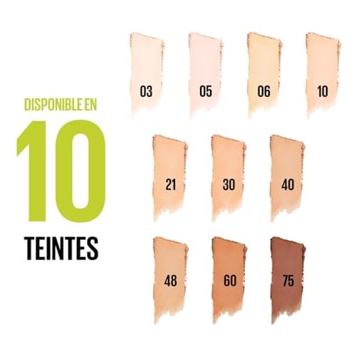 Maybelline New York - Fond de Teint-Poudre Hybride - Longue Tenue - Couvrance Mate Lumineuse - Vegan & Waterproof - Tous Types de Peaux - Superstay 24H - Teinte : 10 - 53 g - Image 8