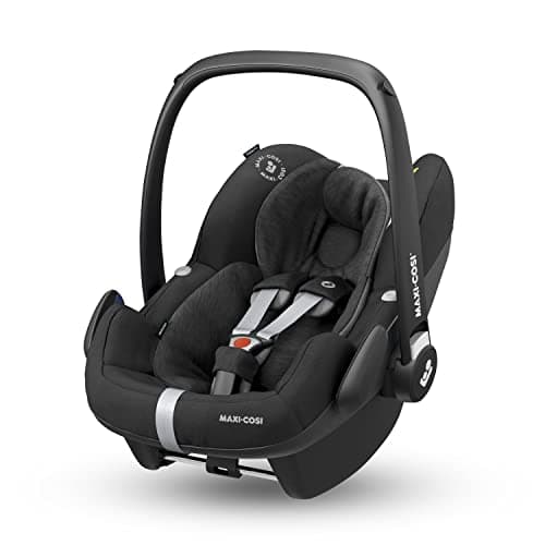 Maxi-Cosi Pebble Pro i-Size, Baby Car Seat, Newborn Baby Car Seat, Newborn to Approximately 12 Months, 45 to 75 cm, Essential Black - Image 2