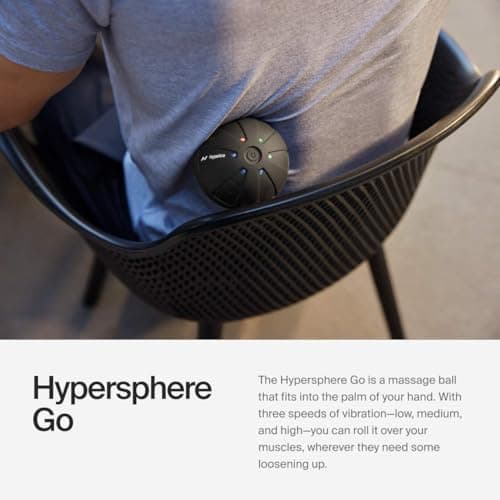 Hyperice Hypersphere Go Vibrating Massage Ball for Muscle Recovery, Myofascial Release and Pain Relief - Portable Fitness Massager Perfect - Image 4