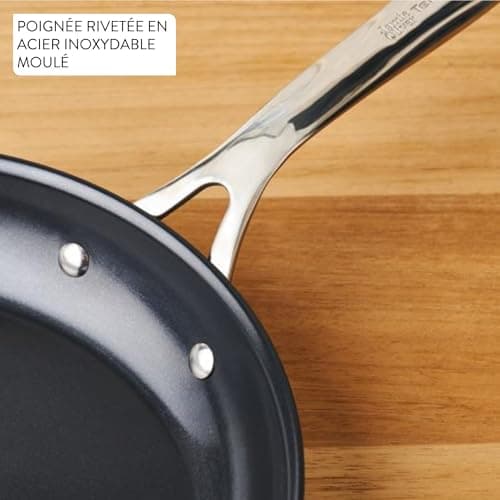 Jamie Oliver by Tefal Direct Cook H8802S34 Frying Pan 28 cm Ceramic Non-Stick Coating Stainless Steel - Image 8