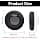 Yizhet 1 Pair 95mm Replacement Foam Earpads Ear Pads for Bose, Sony, Philips, JBL, ATH, Razer Kraken Headsets (Black) - Image 3