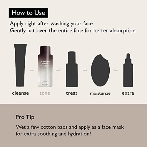 Haruharu | Wonder Black Rice Hyaluronic Toner for Sensitive Skin 150ml | Alcohol Free, Fragrance Free | Vegan, Cruelty Free, EWG-Green… - Image 7