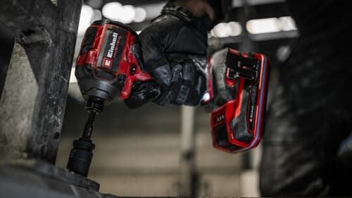 Einhell Professional TP-CI 18/250 Li BL-Solo Power X-Change Cordless Impact Driver (18 V, 250 Nm Torque, Carbon Free Motor, Hex Socket Bit Holder, LED Lamp, Without Battery) - Image 5