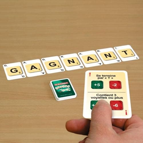 Megableu - Scrabble in Cards - Redefine the Fun of Letters Game with Innovative Cards - Classic Board Game for Adults & Children from 10 Years Old - 3 Modes - 2 to 4 Players - French - Image 5