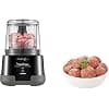 Moulinex 1,2,3 DP8108 1000W Electric Chopper, 2 Powerlife Blades, Capacity up to 350g/550ml, Airtight Lid, Overheat Protection System, Compact, Black - Image 8