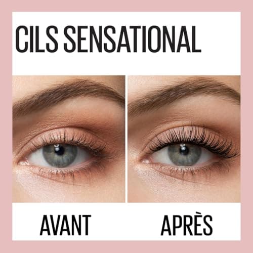 Maybelline New York - Mascara Volume - Cil Sensational – Teinte : Very Black, 9,4 ml - Image 6