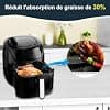 Moule Silicone Air Fryer pour Russell Hobbs Air fryer 4L/4,3L, 2 Paquet Réutilisable Carré Airfryer Accessoires Moule Friteuse pour Cecotec/Cosori/Aigostar - Image 6