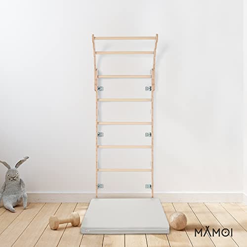 MAMOI® Tapis de gymnastique pour enfant, tapis de jeu bébé, tapis d’éveil et motricité, tapis de sol pour chambre bébé et salle de jeux, jeu éducatif - Image 4