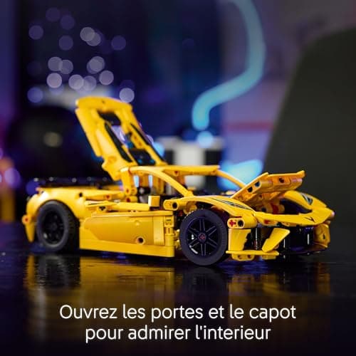 LEGO Technic Chevrolet Corvette Stingray - Set de Jeu - Modèle de Voiture de Sport - Cadeau pour Les garçons et Les Filles de 9 Ans et Plus 42205 - Image 7