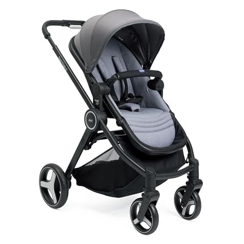 Chicco Trio Best Friend 3-in-1 Modular System with Pushchair, Carrycot and Baby Car Seat 40-80 cm with Compact Folding Closure - Image 3