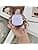 Compatible with Samsung Galaxy Buds FE/Buds 2 / Buds Pro/Buds Live/Buds 2 Pro, Gold Heart Pattern Soft Silicone Case with Cute Butterfly Keychain (Purple) - Image 8