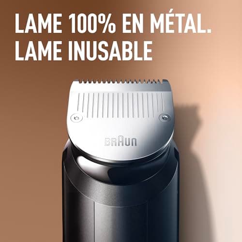 Gillette King C Pro Electric Beard Trimmer for Men with Sharp and Wear-resistant Metal Blades, Men's Beard Set with Precision Head and 2 Washable Combs, 40 Lengths - Image 6