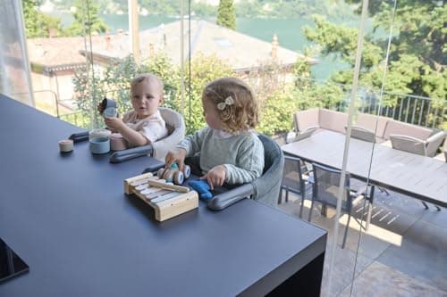 Inglesina Fast Folding Table Seat, Desert Beige, Easy to Transport, Washable, Secure Installation, Up to 15 kg, 35 x 27 x 42 cm - Image 7