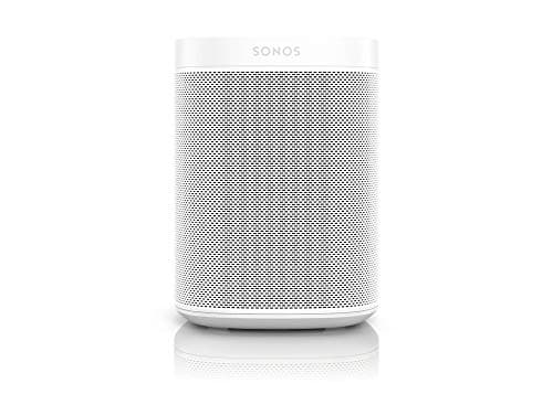 Sonos One - Enceinte sans Fil - Multiroom WiFi - Air Play 2 - Assistant Google et Amazon Alexa Intégrés - Son Clair - Interface Tactile - Blanc - Image 4
