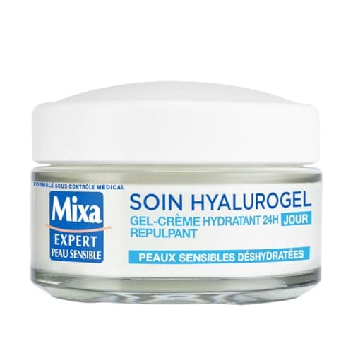 Mixa Expert Peau Sensible - Hyalurogel - Gel-Crème Hydratant Intensif 24H - 50 ml - Image 2