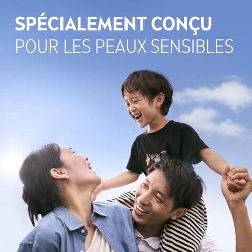 NIVEA SUN Lait solaire Sensitive protection immédiate FPS 50+ (1x200 ml), protection anti UV non parfumée & résistante à l’eau, écran solaire texture légère non grasse pour peaux sensibles - Image 5