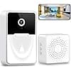 Wireless Doorbell with Camera, 1080P Camera Doorbell, HD Night Vision Monitoring, Home Intercom, Smart Security Support, Wifi Video Doorbell for Two-Way Voice Calls - Image 3
