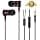 Headphones, High Definition, Anti-Noise, Very Good Low Designed for iPhone, iPod, iPad, MP3 Players, Samsung Galaxy, Nokia, HTC, EXC. 120 x 1 x 1 cm, Black and Red - Image 3