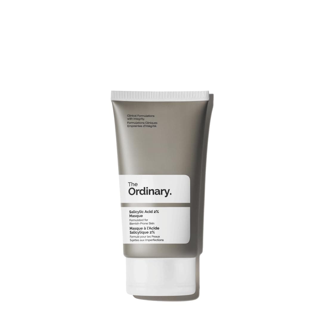 The Ordinary Salicylic Acid Mask 2%, Purifying Mask with Charcoal and Clay, for Skin Prone to Blemishes, 50ml