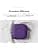 Inesore Compatible with AirPods 4 Case with Cleaning Kit, Silicone Protective Case Cover for Apple AirPods 4 (2024/ANC), Unisex Design – Deep Purple-B - Image 4