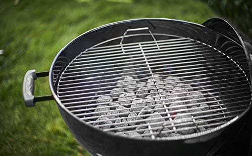 Weber Classic Kettle Charcoal Barbecue / Enamelled Steel Bowl and Lid, 57 cm Cooking Surface, One-Touch Cleaning System, Lid Thermometer, Tripod and Wheels, Black - Image 6