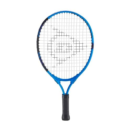 Dunlop Raquette de Tennis FX Start pour Enfants et Adolescents - Bleu - 27" - Image 3