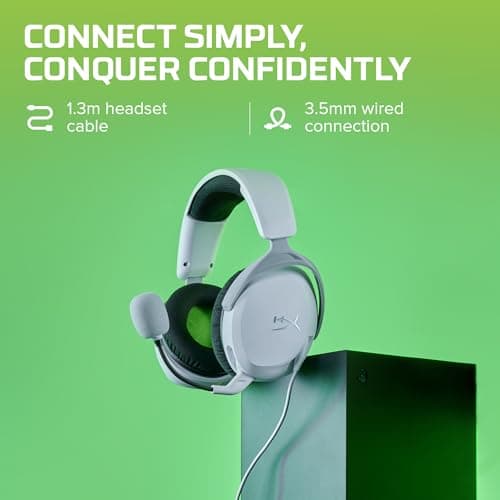 HyperX CloudX Stinger 2 Core Gaming Headset for Xbox, Lightweight Over-Ear Headset with Microphone, Auto Disable Function, 40mm Speakers - Image 3