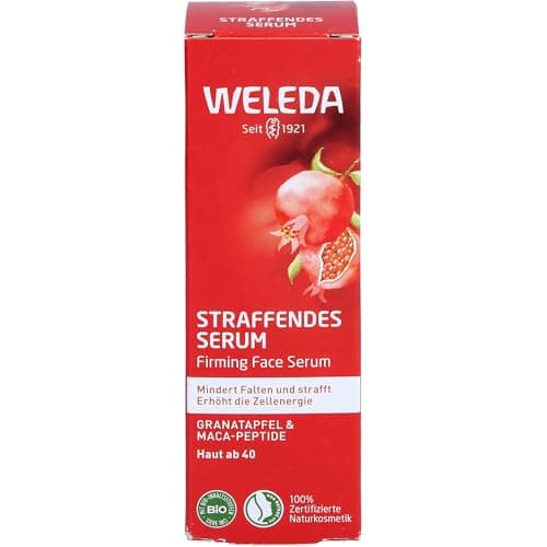 WELEDA straffendes Serum Granatapfel & Maca-Peptide mindert Falten & strafft, 30 ml Solution - Image 2