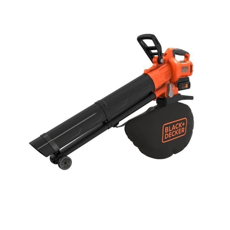 BLACK+DECKER - 36V Cordless Leaf Blower, Vacuum & Leaf Grinder, 45L Collection Bag, 2.5Ah Lithium Battery, BCBLV3625L1-QW - Image 5