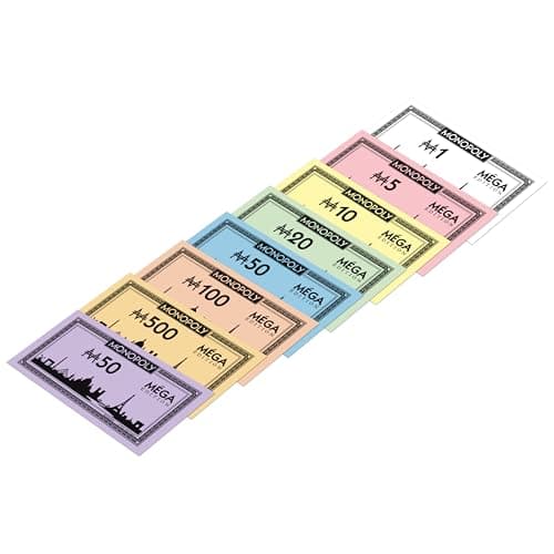 Winning Moves Monopoly Mega - Board Game 8+ - Board Game for 2 to 6 Players - Family Board Games in French - Image 7