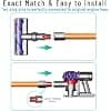 Telescopic Tube for Dyson V7 V8 V10 V11 V15, Telescopic Quick Release Handle for Dyson Vacuum Cleaner Extension Tube Accessory 72 cm - Orange - Image 6