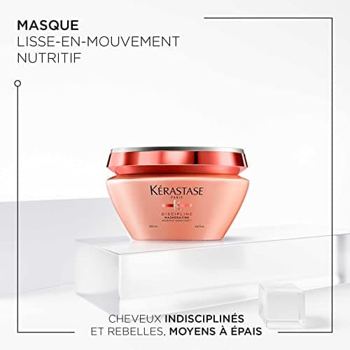 KÉRASTASE Discipline - Maskératine - Anti-Frizz Disciplining Hair Mask - Repairs & Nourishes - Morpho-Keratin Complex - Dry & Unruly Hair - 200 ml - Image 3