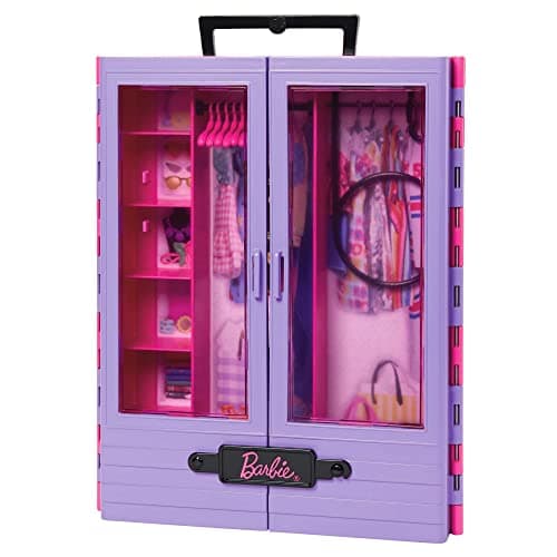 Barbie Fashionistas HJL66 The Dream Dressing Set with Doll Model, Dresses, Accessories and Hangers, Children's Toy, From 3 Years - Image 6