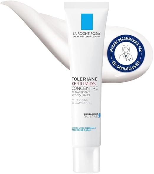 La Roche-Posay, Toleriane Kerium DS Concentrate, Soothing Face Care, Anti-Squame, Aqua Posae Filiformis, Zinc & Piroctone Olamine, Sensitive Skin Tendency to Seborrheic Dermatitis, 40 ml - Image 1
