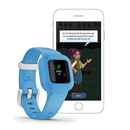 Garmin vívofit jr. 3 - Bracelet connectée pour Enfants, Bleu, Âge 6+ - Image 4