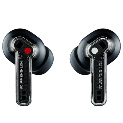 Nothing Ear (a) kopfhörer kabellos Bluetooth mit ANC, Bass-Enhance-Algorithmus und bis zu 42.5 Stunden Wiedergabezeit - Schwarz - Image 3