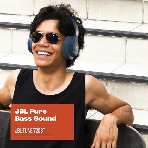 JBL Tune 720BT Wireless Headphones, Lightweight and Comfortable, Bluetooth 5.3, Up to 76 Hours Battery Life, Fast Charging, JBL Pure Bass Sound, Purple - Image 4